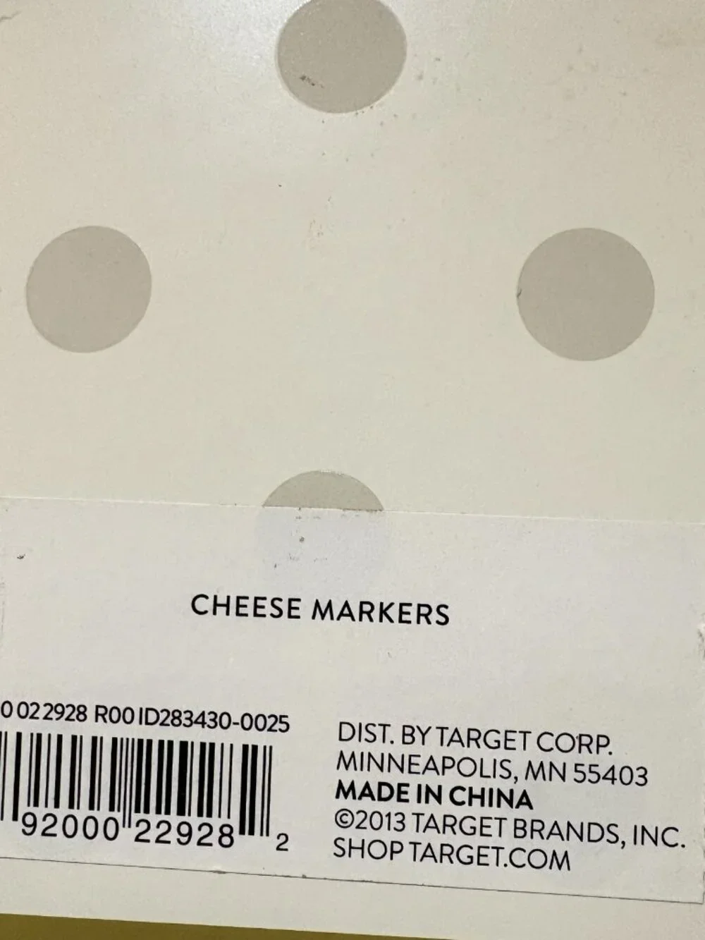 Set of 4 White Porcelain Cheese Markers Woodland Animals New in Box by Target